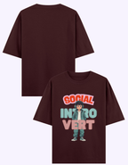 Social Introvert Premium Oversized TShirt